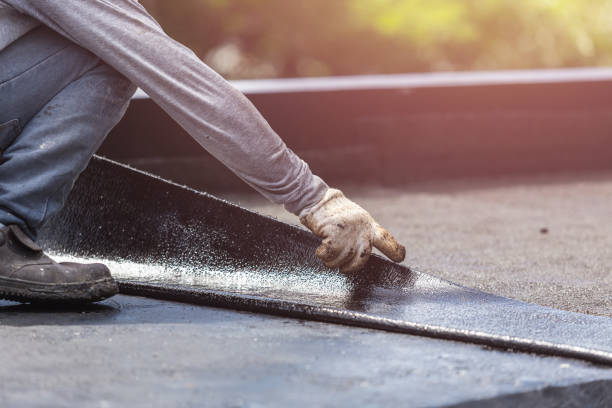Professional Crawl Space Encapsulation technician working in Catonsville, MD